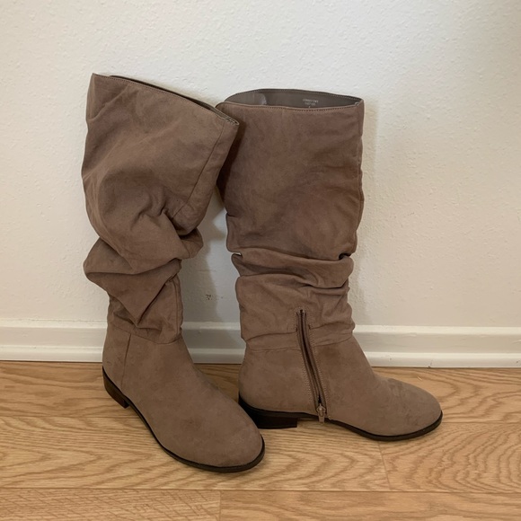 ASOS Capital W Fit Slouch Knee Boots New 4 UK=7 US - Picture 3 of 8
